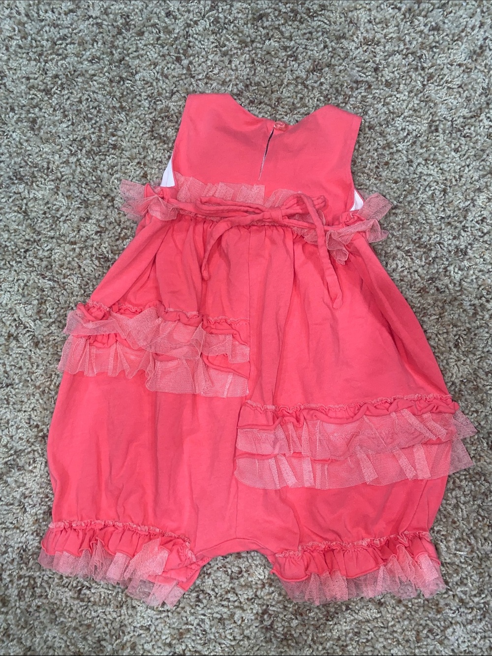 Girls Ruffle Romper - Picture 5 of 7